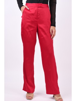 Pantaloni Dama Jjxx Jxmary Satin Hw Noos Cerise